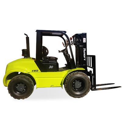 4- Drive da roda Drive Bound Terrain Forklift